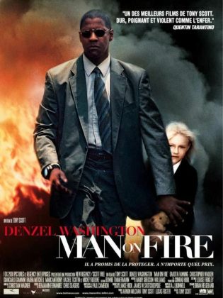 Man on fire.