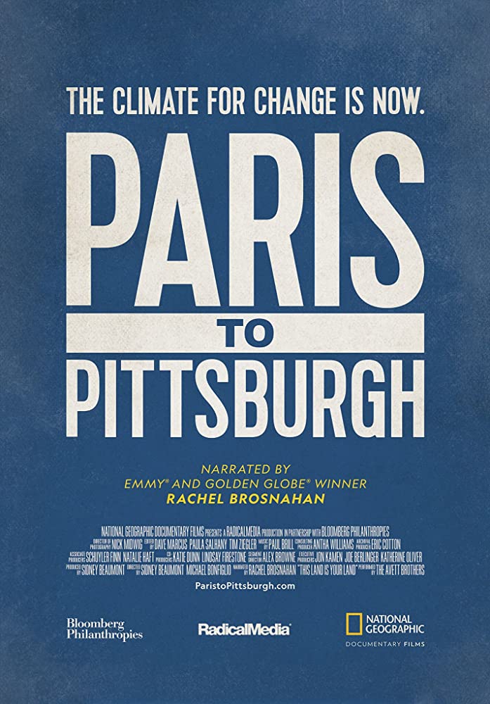 affiche poster paris pittsburgh lutte climat disney nat geo