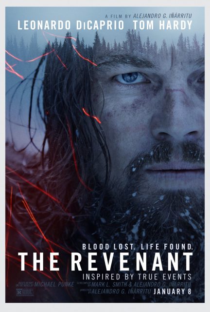 The revenant. 18 Affiche Poster de The revenant avec Leonardo DiCaprio et Tom Hardy 2015