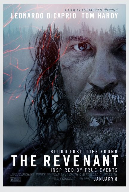 The revenant. 19 Affiche Poster de The revenant avec Leonardo DiCaprio et Tom Hardy 2015