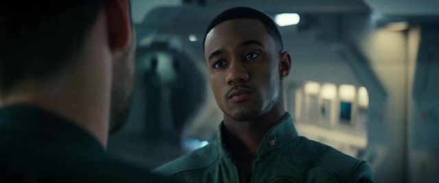 Independence Day : Resurgence. 3 Liam Hemsworth Jessie Usher et Jeff Goldblum dans Independence Day : Resurgence 2016