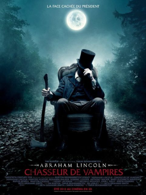 affiche poster abraham lincoln chasseur vampires hunter disney fox