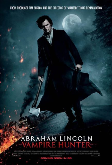 affiche poster abraham lincoln chasseur vampires hunter disney fox