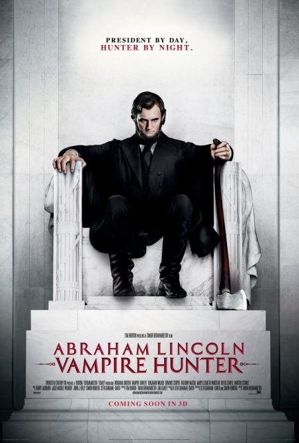 affiche poster abraham lincoln chasseur vampires hunter disney fox