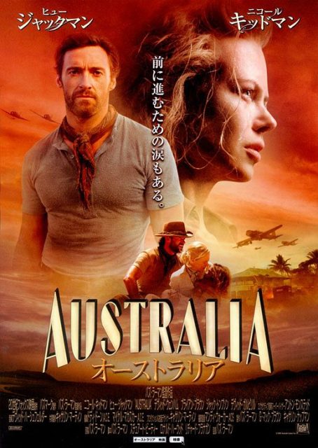 Affiche Poster de Australia avec Nicole Kidman et Hugh Jackman 2008
