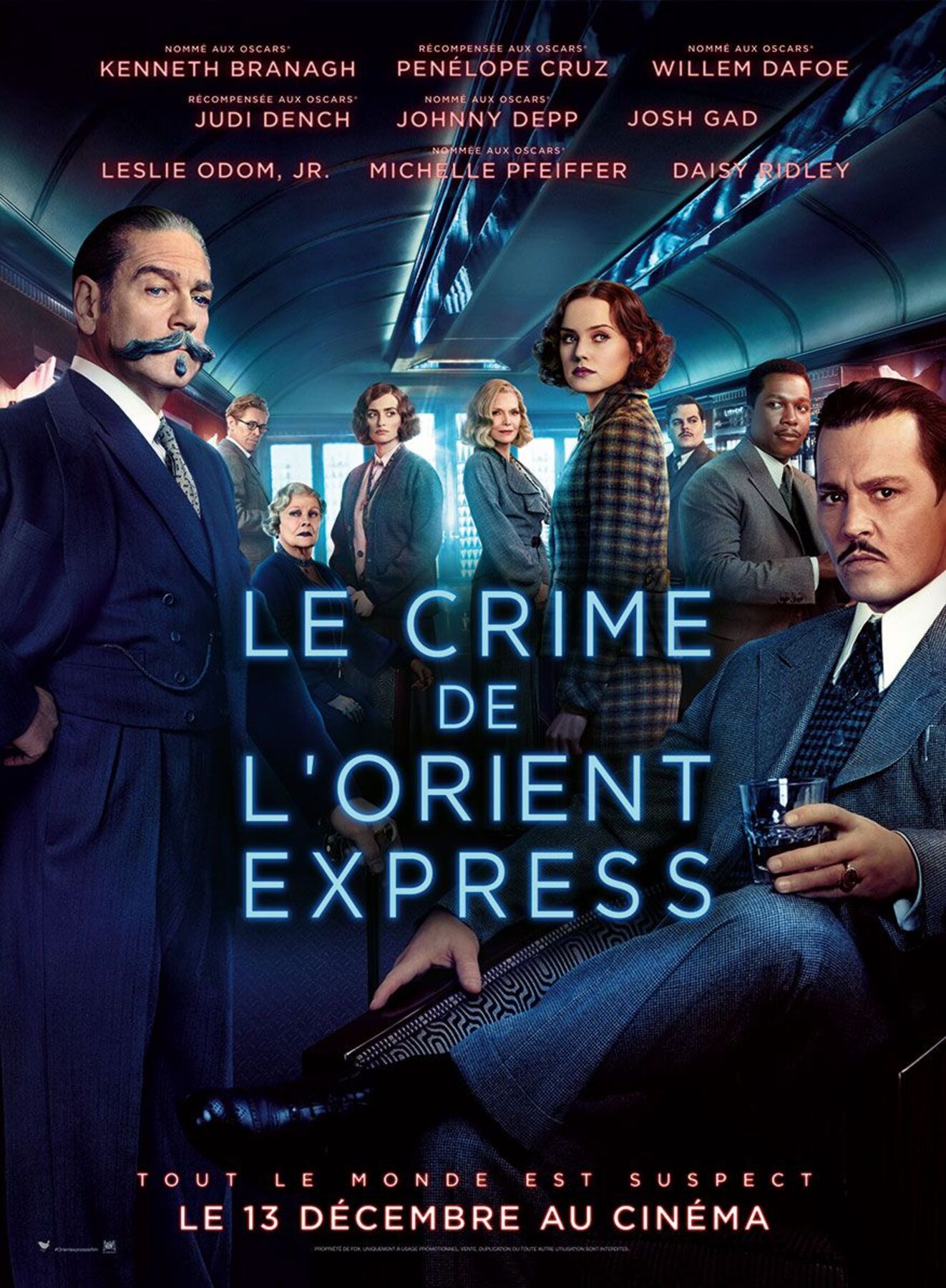 affiche poster crime murder orient express disney fox
