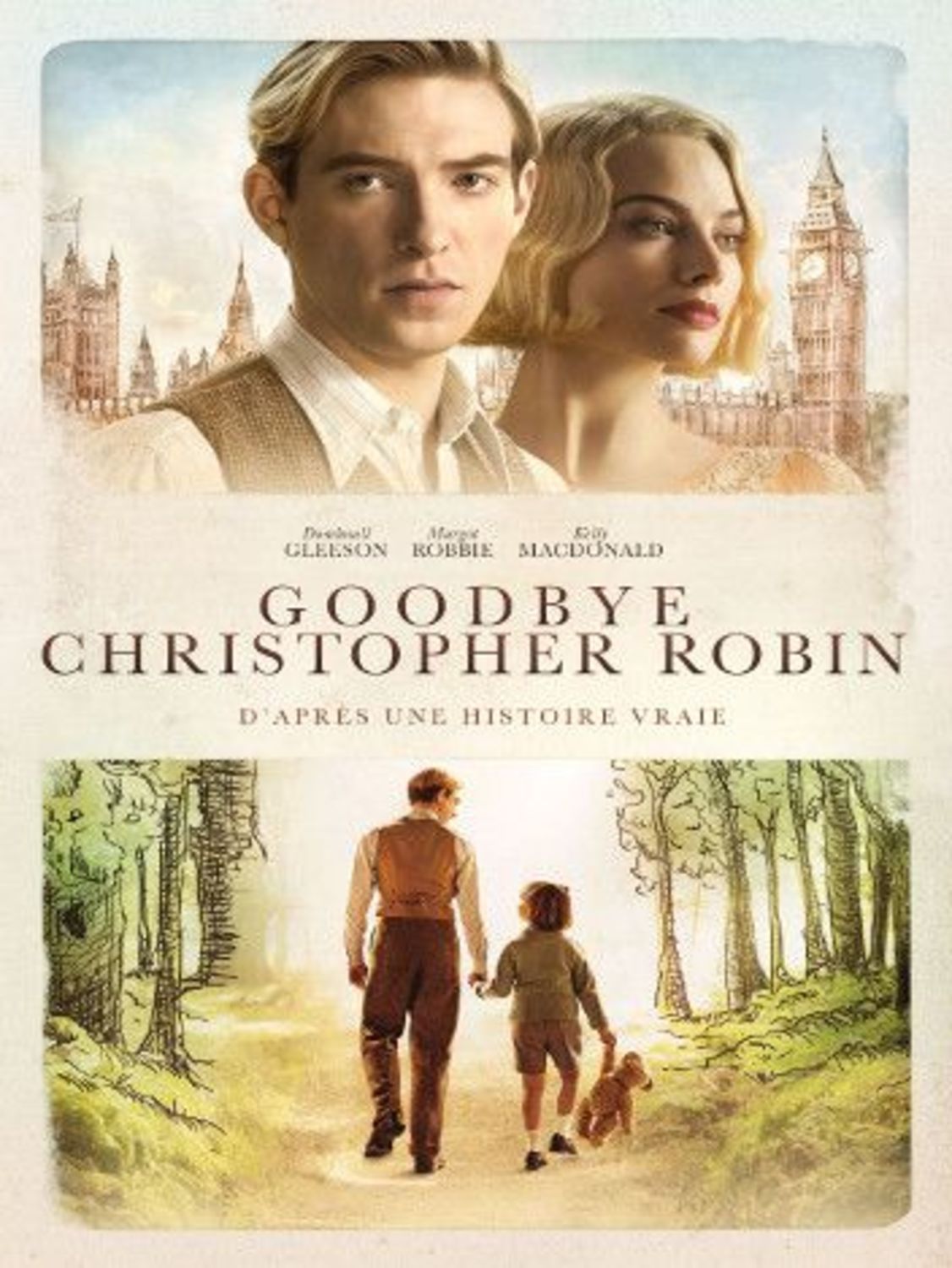 affiche poster goodbye christopher robin disney fox
