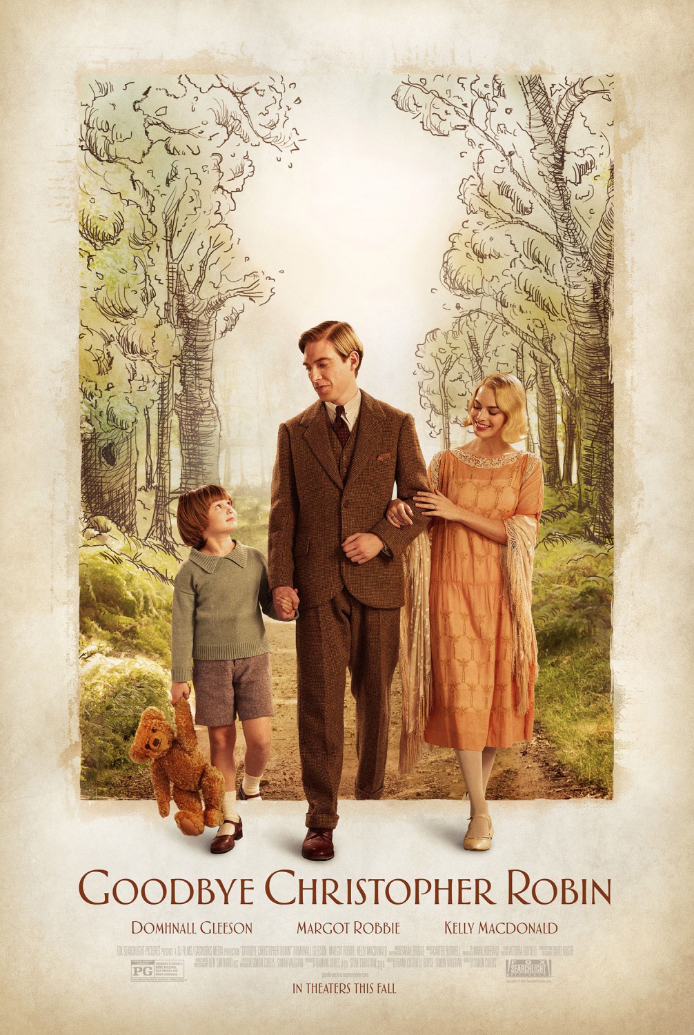 affiche poster goodbye christopher robin disney fox