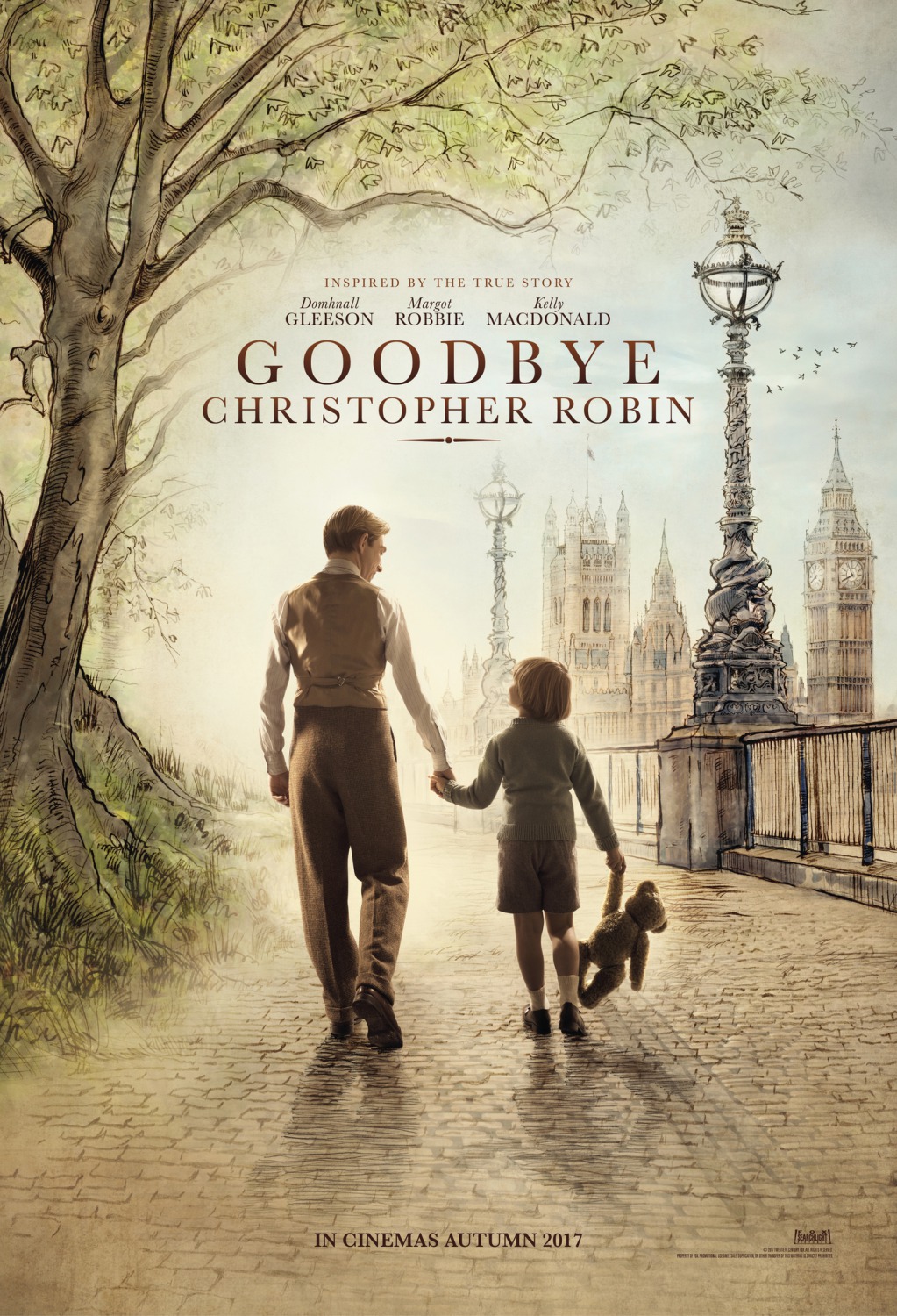 affiche poster goodbye christopher robin disney fox