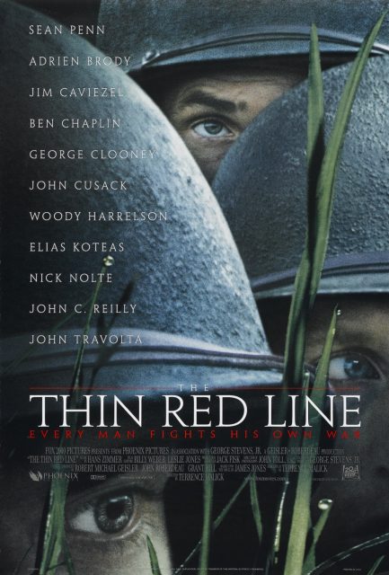 affiche poster ligne rouge thin red line disney fox