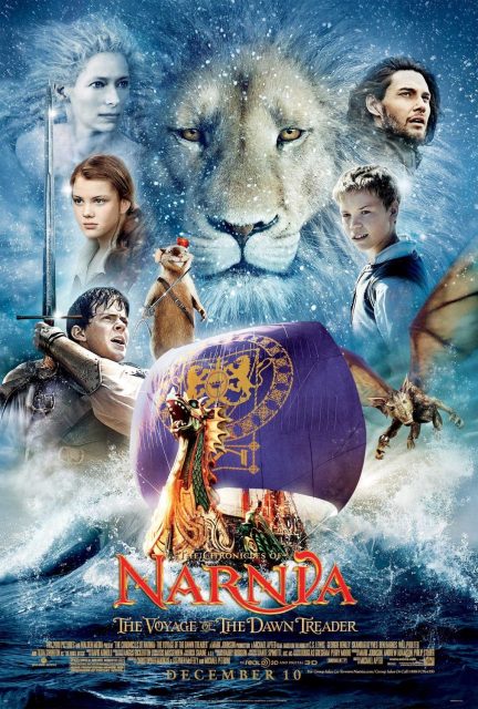 Le monde de Narnia : l'odyssée du Passeur d'Aurore - Photos et affiches. 2 affiche poster chronicles monde narnia odysee passeur aurore Voyage Dawn Treader