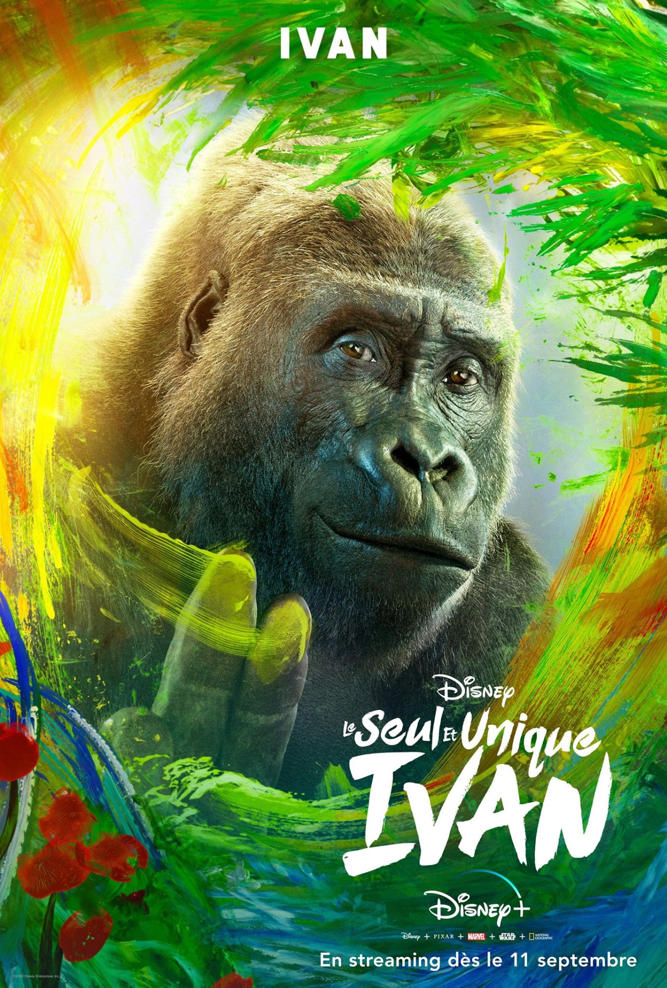 affiche poster seul unique only ivan disney