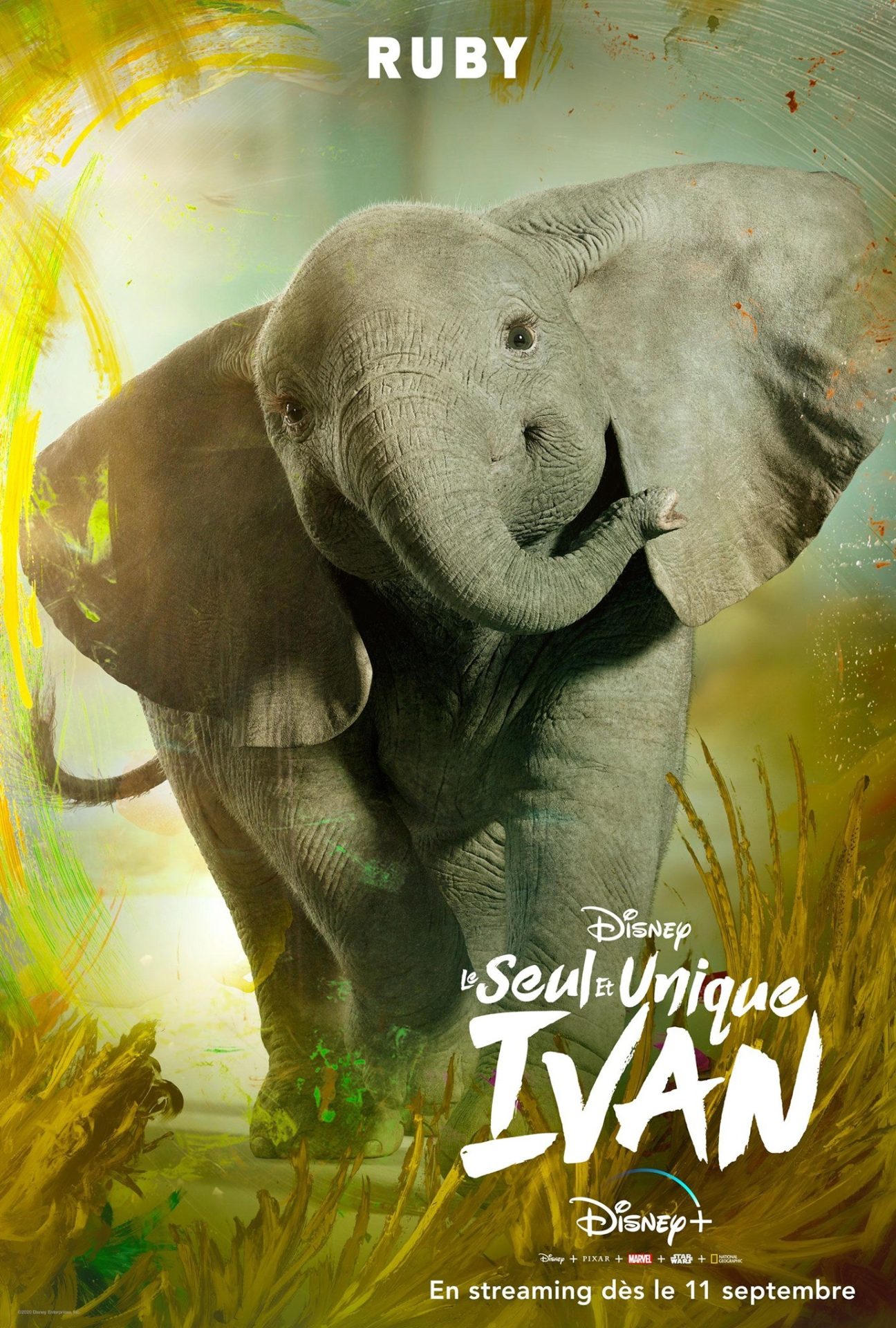 affiche poster seul unique only ivan disney