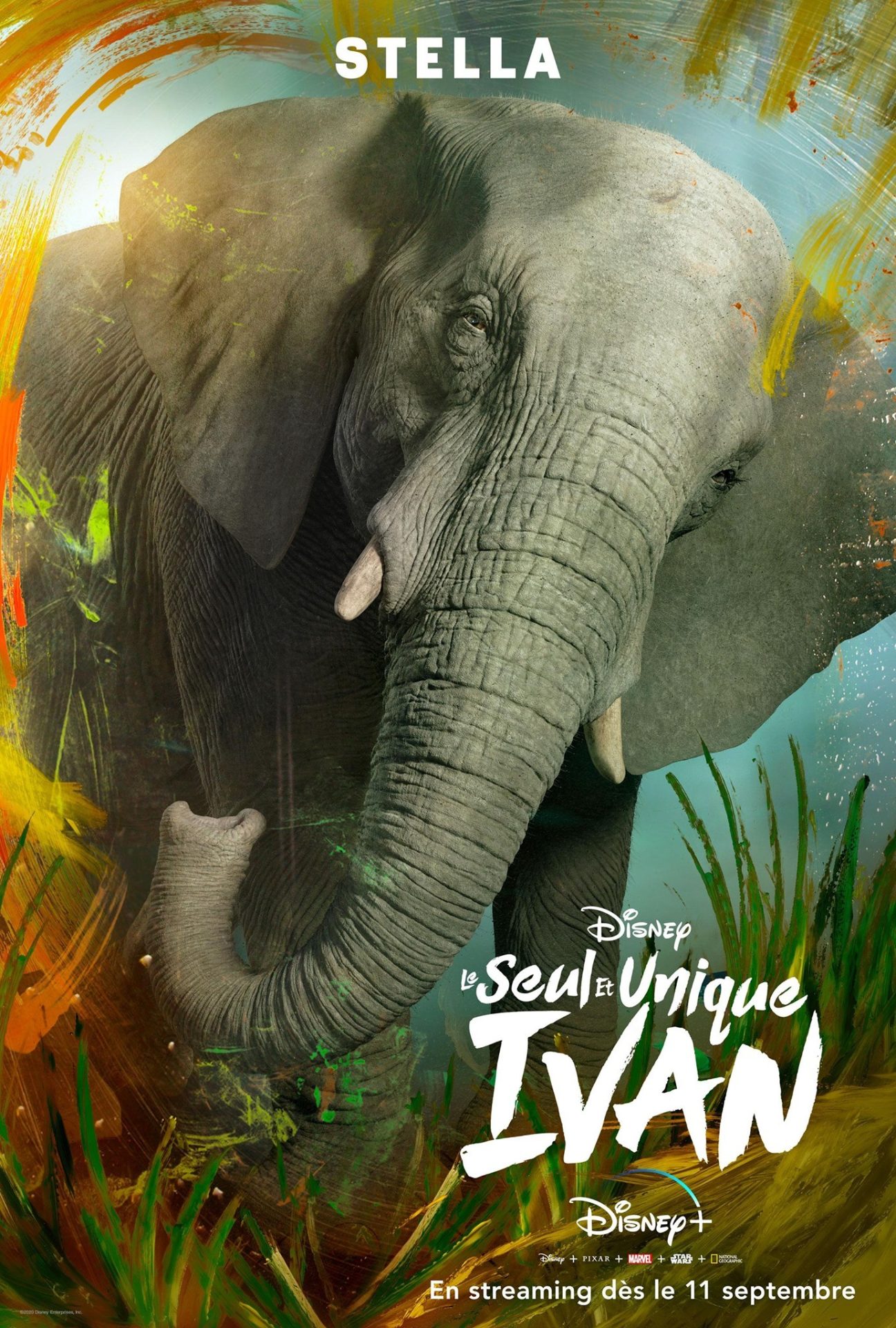 affiche poster seul unique only ivan disney