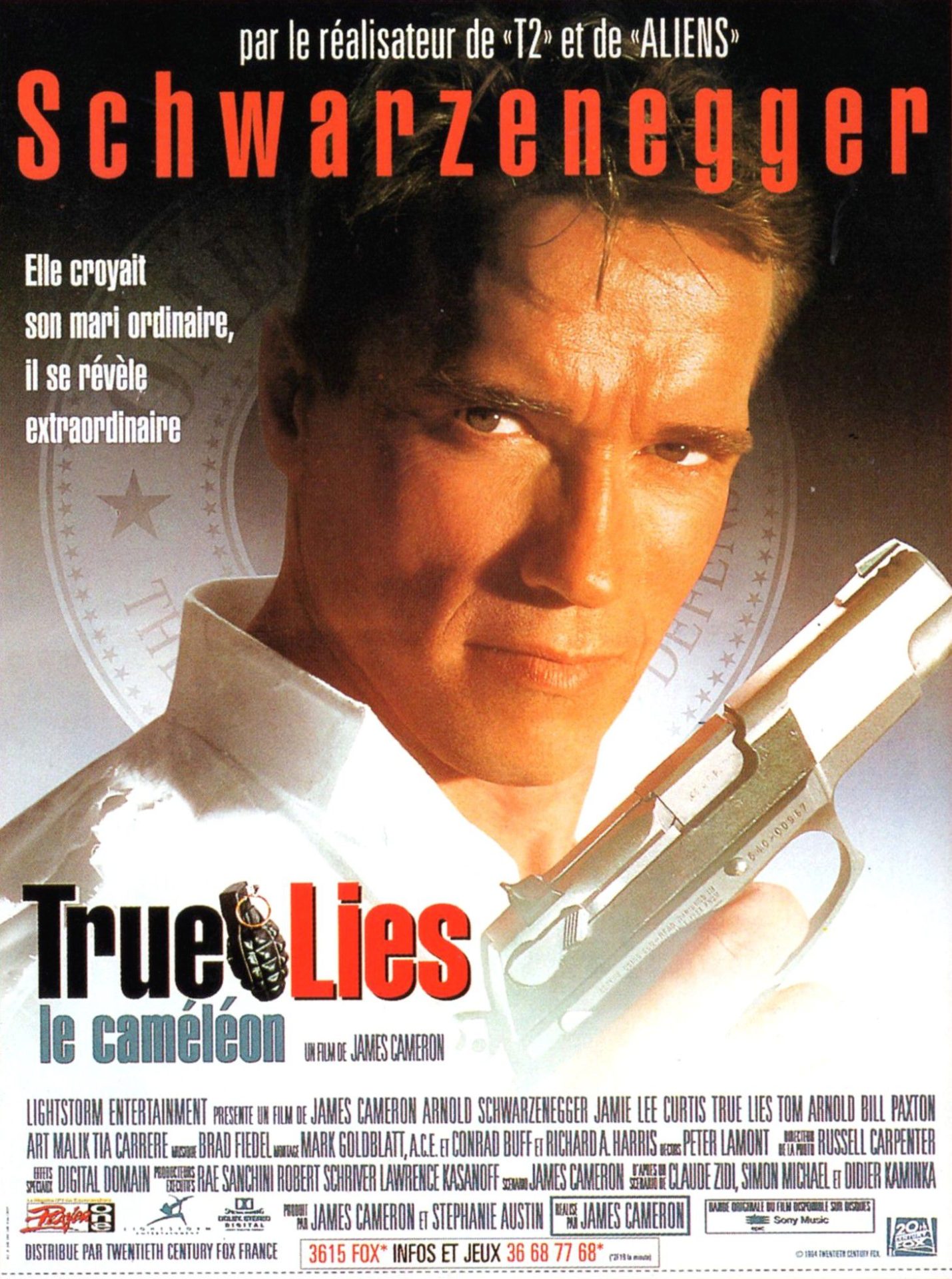 affiche poster true lies disney fox