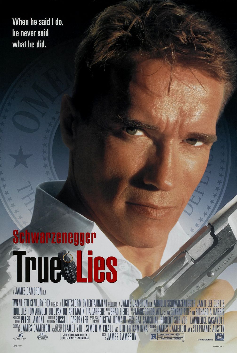 affiche poster true lies disney fox