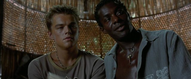 Leonardo DiCaprio Virginie Ledoyen et Guillaume Canet dans La plage The beach 2000