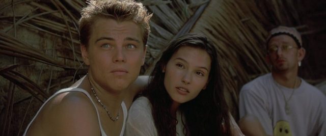 Leonardo DiCaprio Virginie Ledoyen et Guillaume Canet dans La plage The beach 2000