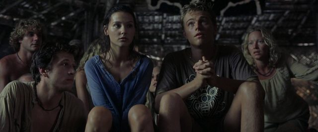 Leonardo DiCaprio Virginie Ledoyen et Guillaume Canet dans La plage The beach 2000