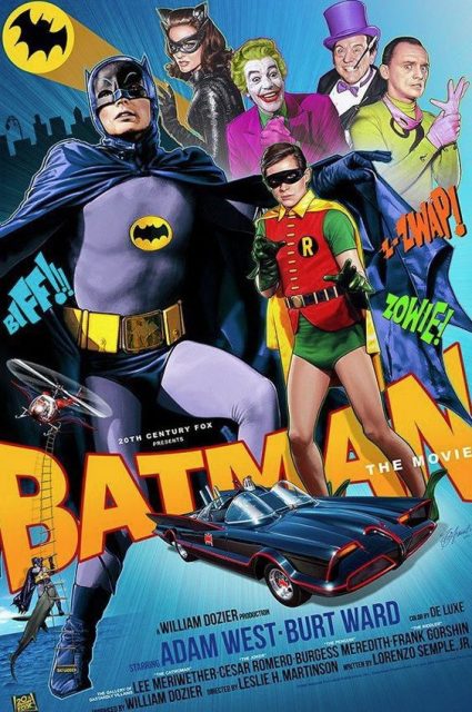 Batman (1966). 13 affiche poster batman disney fox