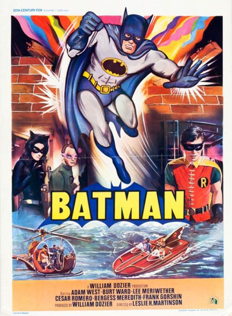 Batman (1966). 12 affiche poster batman disney fox
