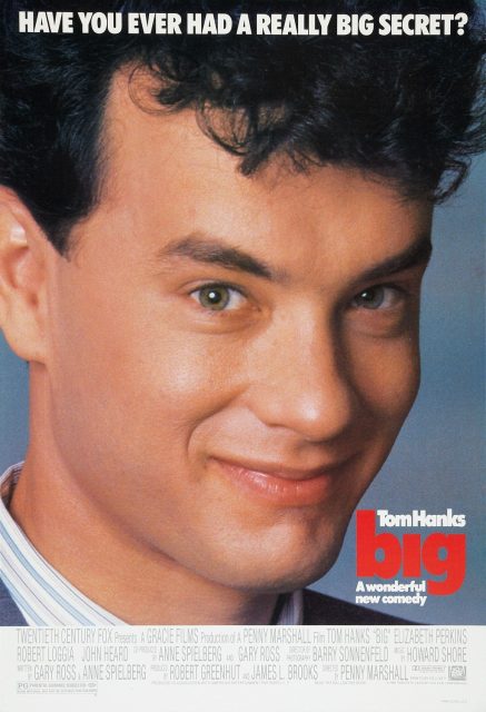 Affiche Poster de Big avec Tom Hanks 1988