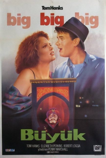 Affiche Poster de Big avec Tom Hanks 1988