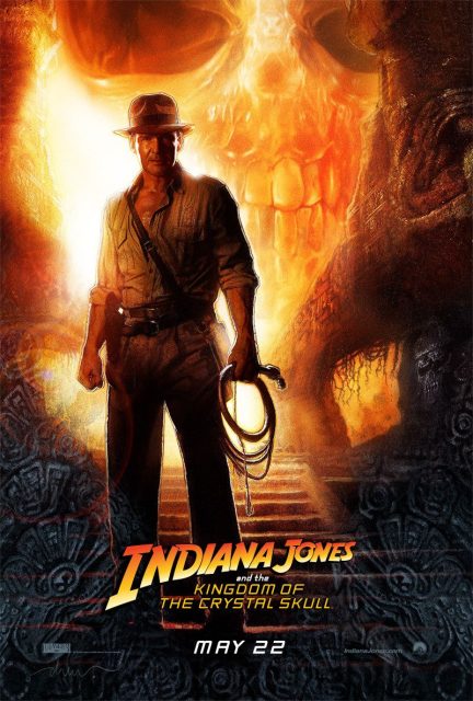 Indiana Jones et le royaume du crâne de cristal - Photos et affiches. 3 affiche poster indiana jones royaumes crâne cristal kingdom skull disney lucasfilm