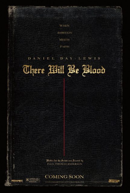 affiche poster there will be blood disney miramax