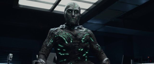 Les Fant4stiques. 4 Miles Teller Michael B. Jordan et Kate Mara dans Les Fant4stiques Fantastic Four 2015