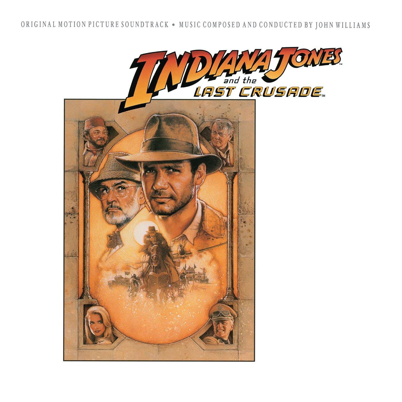 La bande originale de Indiana Jones et la dernière croisade. 1 bande originale soundtrack ost score indiana jones dernière croisade last crusade disney lucasfilm