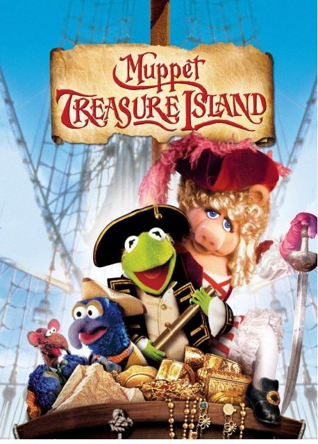 affiche poster ile trésor muppets treasure island disney