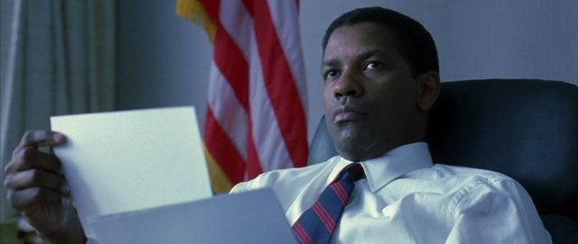 Denzel Washington Annette Bening et Bruce Willis dans Couvre-feu The siege 1998