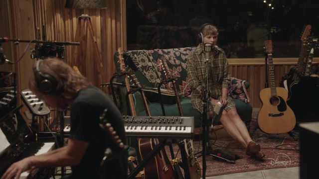 image taylor swift folklore long pond studio sessions disney
