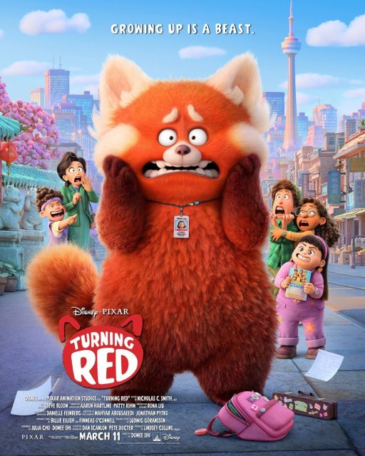 Alerte rouge - Photos et affiches. 7 Affiche Poster de Alerte rouge Turning red Pixar 2022