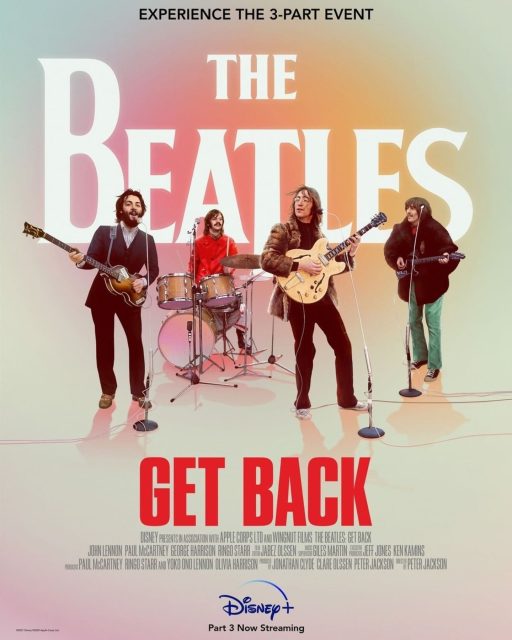 affiche poster beatles get back