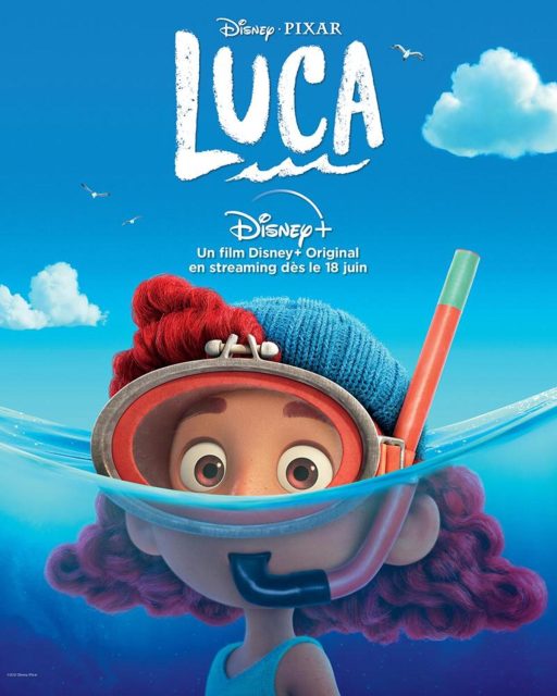 Luca - Photos et affiches. 6 Affiche Poster de Luca Pixar 2021