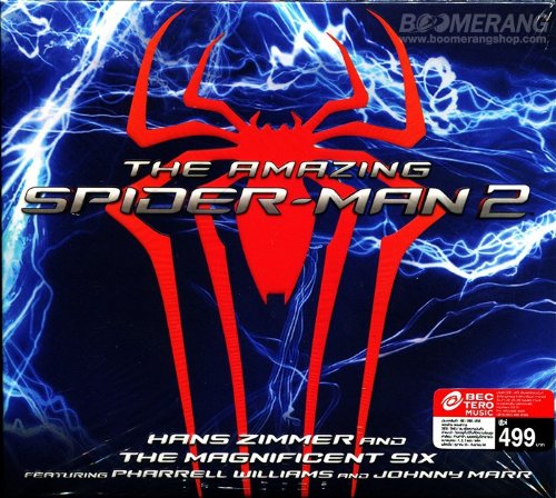 La bande originale de The Amazing Spider-Man : le destin d'un héros. 2 bande originale soundtrack ost score amazing spider man 2 destin héros disney marvel