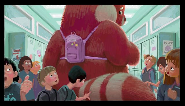 Alerte rouge - Photos et affiches. 40 Concept art Alerte rouge Turning red Pixar 2022