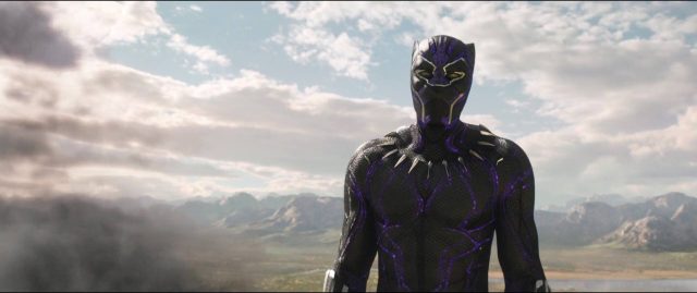 Black Panther. 3 Chadwick Boseman et Michael B. Jordan dans Black Panther 2018