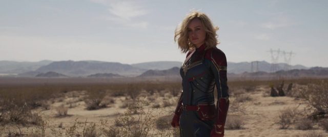 Captain Marvel. 3 Brie Larson et Samuel L. Jackson dans Captain Marvel 2019