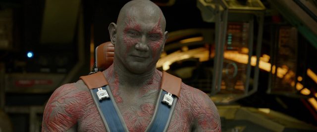 Les Gardiens de la Galaxie. 6 Chris Pratt et Zoe Saldana dans Les Gardiens de la Galaxie 2014