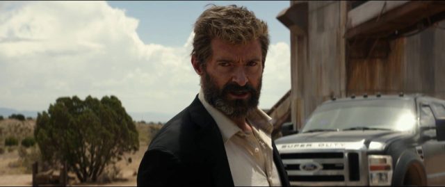 Logan. 2 Hugh Jackman Patrick Stewart et Dafne Keen dans Logan 2017