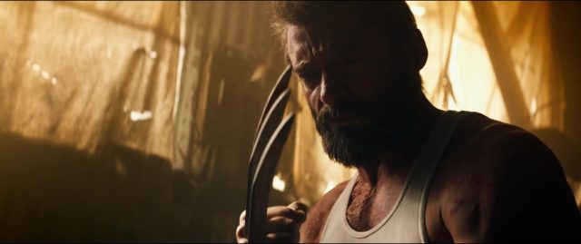 Logan. 4 Hugh Jackman Patrick Stewart et Dafne Keen dans Logan 2017