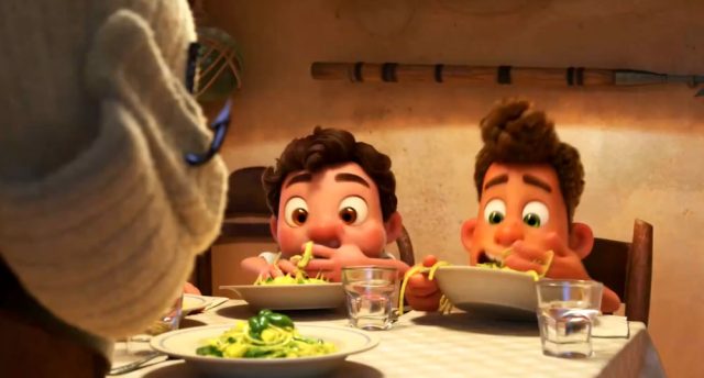 Luca - Photos et affiches. 25 Scène de Luca Pixar 2021