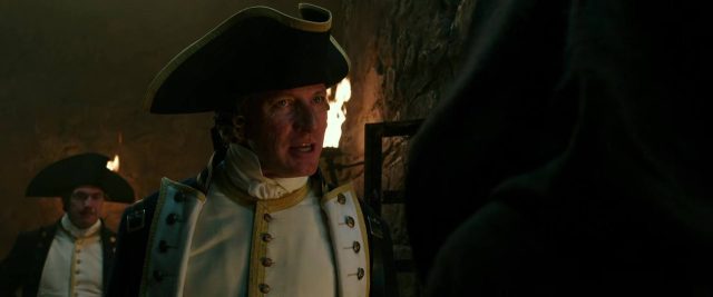 Pirates des Caraïbes : la vengeance de Salazar - Photos et affiches. 39 Johnny Depp Javier Bardem et Geoffrey Rush dans Pirates des Caraïbes : la vengeance de Salazar 2017