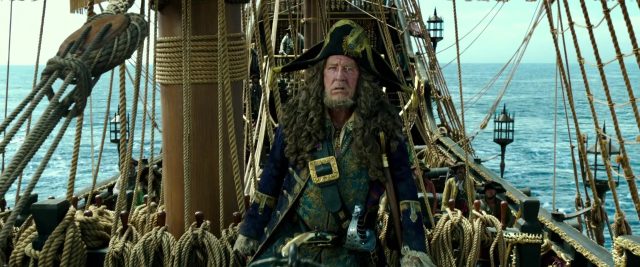 Pirates des Caraïbes : la vengeance de Salazar - Photos et affiches. 42 Johnny Depp Javier Bardem et Geoffrey Rush dans Pirates des Caraïbes : la vengeance de Salazar 2017