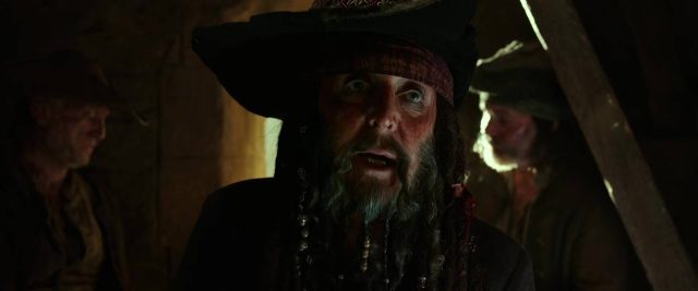 Pirates des Caraïbes : la vengeance de Salazar - Photos et affiches. 45 Johnny Depp Javier Bardem et Geoffrey Rush dans Pirates des Caraïbes : la vengeance de Salazar 2017