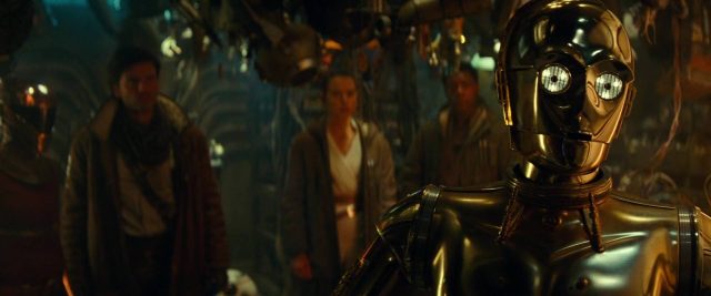 Daisy Ridley Adam Driver et Oscar Isaac dans Star Wars L'ascension de Skywalker Rise 2019