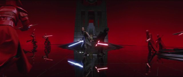 Daisy Ridley Adam Driver et Oscar Isaac dans Star Wars Les derniers Jedi Last 2017